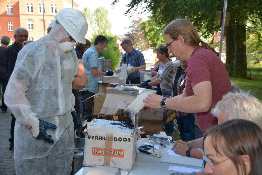 Übung des Notfallverbunds Aurich 2015