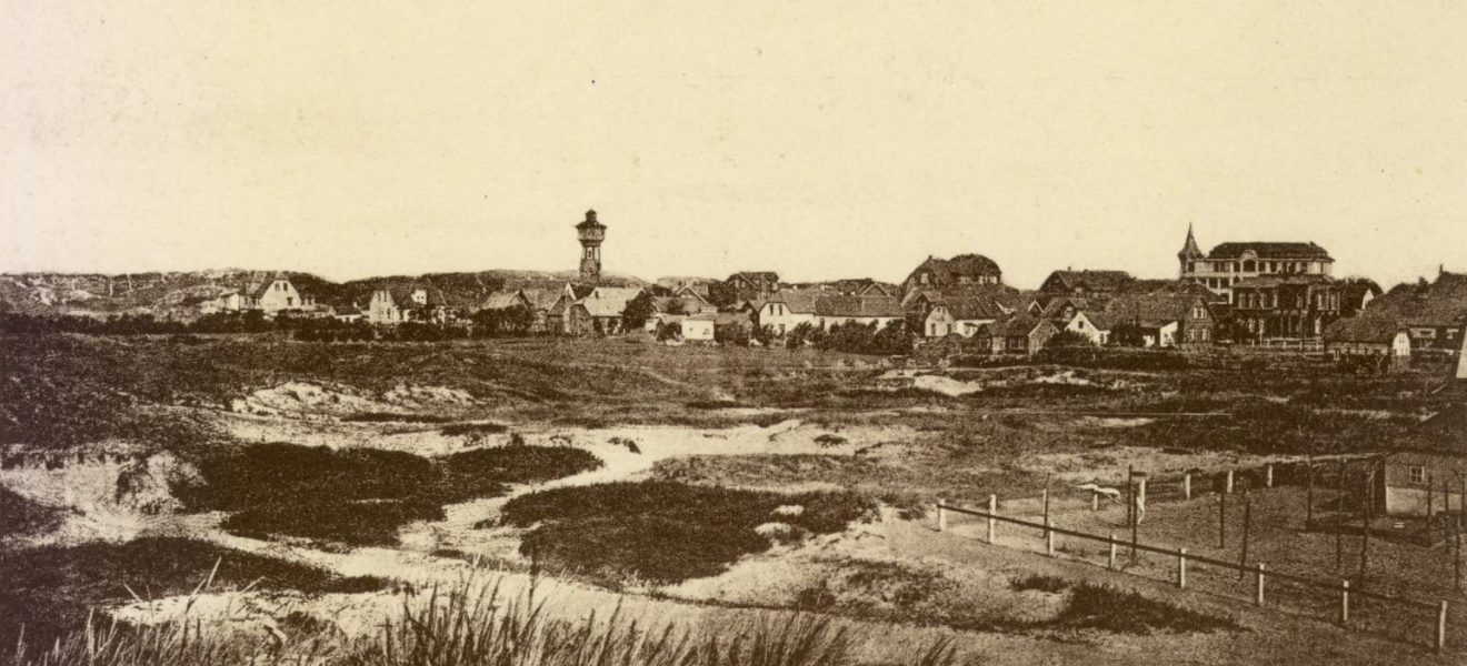 Ansicht Langeoog (Quelle: Bildarchiv der Ostfriesischen Landschaft, Sammlung Folkerts)